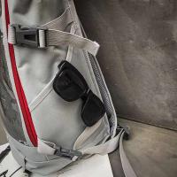 Casual Simple de gran capacidad de tela Oxford de Pvc transparente de Color sólido bolso de hombro para estudiantes mochila escolar bolso para hombres - details 6