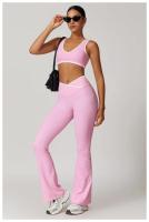 Conjunto de Yoga de 2 Piezas Trajes de Entrenamiento de Poliéster para Fitness - details 43