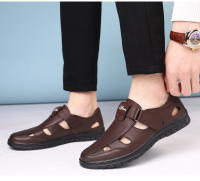 Nuevas Sandalias de Hombre Verano 2025 Suela Transpirable de Cuero Grueso - details 2