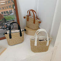 Diseño de bolso bolso de mujer bolso de paja nuevo bolso de playa de verano bolso tejido de moda bolso de mensajero - details 25