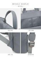 Mochilas para mujer, bolsas de libros informales, bolsas traseras de moda para mujer, bolsa de viaje impermeable, diseño Vertical de gran capacidad, antirrobo - details 18