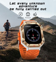Reloj Inteligente Militar Resistente Duradero IP68 Impermeable 2,0' HD Pantalla Bluetooth para Android Ios Xiaomi - details 5