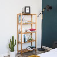 Estantería de Almacenamiento de Bambú de 4 Niveles Zapatero para Plantas, Ideal para Entrada, Baño, Sala de Estar, Balcón, Cocina - details 1