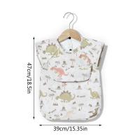 Delantal de Dibujos Animados para Bebé Impermeable de Cuero PU, Adecuado para Niños de 1 a 3 Años - details 0