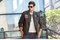 Chaqueta Bomber de piloto para hombre, Parkas militares para motocicleta, abrigo táctico de piloto de la Fuerza Aérea, prendas de vestir exteriores de carga, Invierno - details 2