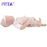 Muñeca de Silicona Renacida Realista IVITA Muñeca de Bebé Suave 100% Cuerpo Completo con Ropa - details 27