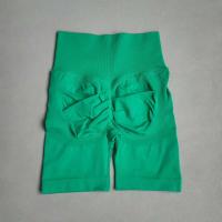 Yoga mujeres sin costuras gimnasio entrenamiento cintura alta Push Up Fiess deportes ciclismo pantalones cortos - details 8