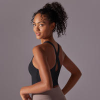 Hamidou-Chaleco de Yoga Sexy para mujer, Sujetador deportivo para Fitness, camisetas sin mangas de Color sólido para Yoga, gimnasio, correr, ropa interior transpirable - details 37