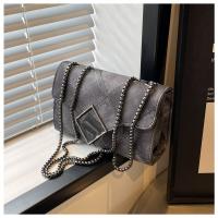 Moda PU Pequeño Bolso Cuadrado Primavera Nueva Cadena Bolso De Hombro, Bolso De Mensajero Retro Para Mujer - details 13