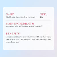 Crema para los Ojos Instantánea Adiós a las Ojeras, Reafirmación de Piel, Desvanecimiento de Arrugas Herramientas de Cuidado de la Piel Facial - details 10
