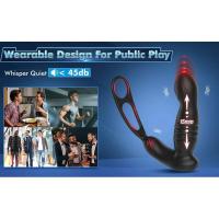 Empaque privado SEXY Vibrador Anal Telescópico Masajeador de Próstata Doble Anillo Juguetes Sexuales Hombres Gay Plug Anal Bluetooth APP Vibrador para Adultos - details 10