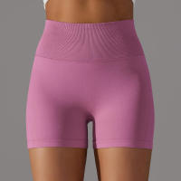 Hamidou pantalones cortos de Yoga para mujer, Shorts de Fitness para correr, ciclismo, transpirables, cintura alta, entrenamiento, gimnasio, Verano - details 10
