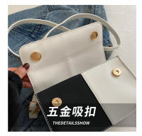 Bolso de mano Popular para mujer, bolso de hombro elegante y versátil, bolso cuadrado pequeño de empalme de moda - details 4