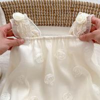 Nuevo Traje De Verano Para Bebés Niñas Con Bata De Rosas Y Pantalones Acolchados Conjunto De Camiseta Y Pantalón Estilo Lindo Y Cómodo Para El Día De Los Cien Días - details 4