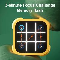 Juegos de mesa TIC-TAC-TOE eléctrico 3 en 1, juego educativo de mano con perno, juego de mesa de rompecabezas Montessori para crecimiento de memoria, juego para niños - details 6