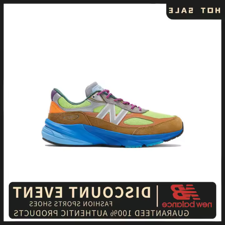 LETEN NB 990 V6 Marrón Azul " 100% ZAPATILLAS AUTÉNTICAS M990AB6 VENTA DE DESCUENTO POR TIEMPO LIMITADO Pegatinas de pared - 1