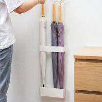 Soporte de Paraguas Ajustable Montado en la Pared Sin Perforación, Altura Ajustable, Duradero para Entrada de Casa - details 6