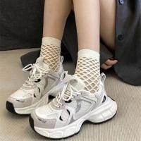Zapatos deportivos ligeros para mujer, 5 nuevos zapatos de moda informales versátiles de estilo papá de malla para correr - details 4