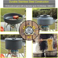 Quemador de camping Widesea, estufa de gas de alta potencia, utensilios de cocina, horno portátil, picnic, barbacoa, artículos de viaje, exterior - details 2