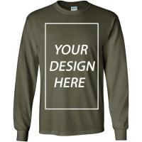 Camiseta de manga larga para adulto Añade tu propio diseño de texto Personalizado - details 5