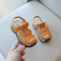 Sandalias de verano para bebés, zapatos de playa para niños, moda clásica, Punta hueca, antipatadas, sandalias transpirables para niños pequeños, jardín de infantes - details 6