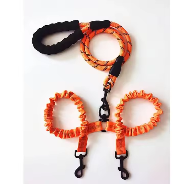 WALK 2 Correa dos CORREAS ACOPLADOR para pasear perros con doble correa - 1