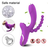 Leten 3 en 1 succionador de clítoris, vibrador de succión de Vagina, estimulador de clítoris, mamada, pezón Oral, Juguetes sexuales para adultos, 18 productos para mujeres - details 0