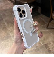 Funda de Teléfono a Prueba de Golpes con Protector Magnético de Color para iPhone - details 2