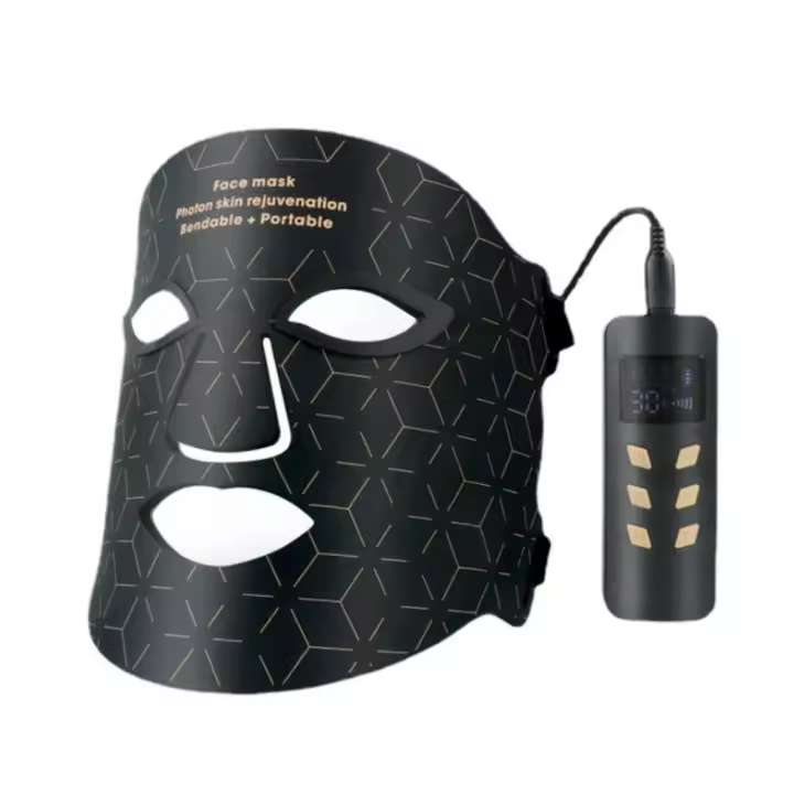 Máscara de Terapia de Luz LED Recargable Equipo de Belleza para Rejuvenecer en Casa - 1