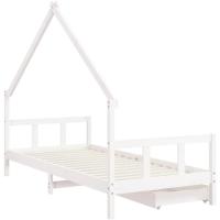 Estructura de Cama Infantil con cajones Madera de Pino 80x160cm - details 40