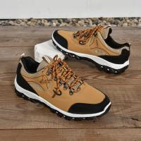 Zapatillas de deporte informales de tendencia para hombre, zapatos cómodos con plataforma para exteriores, zapatillas de viaje ligeras para senderismo, talla 48, zapato Masculino - details 23