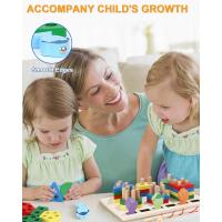 Juguetes Educativos Montessori Set de Construcción 2 en 1 Regalo de Cumpleaños Ideal para Niños de 1 a 3 Años - details 5
