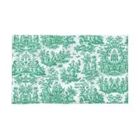 Toile De Jouy Toalla Algodón Francés Azul Marino Baño Ducha Deportes Yoga Toallas - details 168