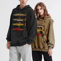 Sudadera con Capucha de Pescado para Mujer Ouwu Moda de Lujo, Cómoda y Suelta, Ideal para el Invierno - details 6