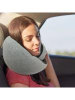 Almohada de viaje para el cuello, cojín de viaje duradero en forma de U, almohada de avión no deformada - details 3