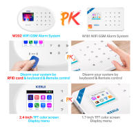 Sistema de Alarma de Seguridad para el Hogar KERUI Tuya WIFI GSM con Sensor de Movimiento Inalámbrico RFID APP IP Cámara Siren Alexa Certificación RoHS - details 3