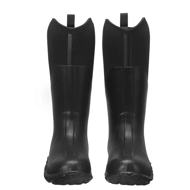SucceBuy Botas de goma para hombre - Calzado protector impermeable y antideslizante para caza, jardinería y más, talla 9 US - 1