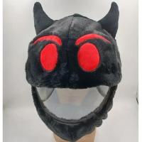 IMotorcycle-cubierta de casco de Motobike, gorros peludos, conejo, zorro, oso, cerdo - details 27