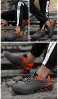 Zapatos de seguridad para el trabajo para hombre, calzado especial antipinchazos, antideslizante, para exteriores, para construcción - details 12