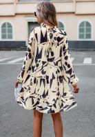 Vestido midi casual estilo coreano de moda 2025 para mujer con manga larga - details 22
