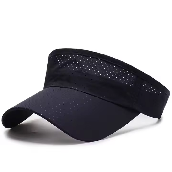 Sombreros para el sol, gorra transpirable para correr, protección UV ajustable, gorra de tenis, visera de secado rápido, gorra superior vacía para deportes al aire libre - 1