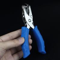 Máquina perforadora de un solo orificio, Mini perforadora de papel creativa portátil, 3 colores disponibles, alicates antideslizantes para álbumes de recortes, 3/6mm, 2 uds. - details 3
