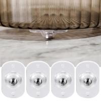 Mini rueda Universal autoadhesiva de 4 piezas, rodillos móviles de bola silenciosa giratoria de 360 °, estabiliza muebles, accesorios para mover - details 2