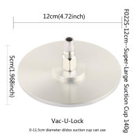 Copa de Succión FREDORCH para Máquina Sexual Attachment de Alta Calidad Material de Aleación de Aluminio Dildo VAC-U-LOCK de Color Morado - details 7