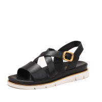 Sandalia Pendiente y sandalias romanas novedad de verano suela suave botón de una línea pisando la mierda sensación informal vacaciones de moda por - details 1