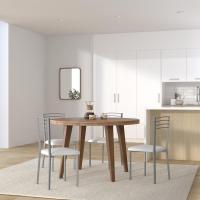 Pack de 2 Sillas de Cocina |   Asientos de Polipiel Blanco |   Modelo SINTRA - details 11