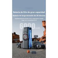 Infladores de neumáticos, compresores de aire portátiles, bombas de neumáticos sin cable de 150 PSI, bombas de aire para coches, motos, bicicletas, balón con manómetro y luces LED - details 3