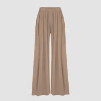 Pantalones anchos sueltos elásticos de pierna ancha para mujer, regalo de cumpleaños y vacaciones - details 1