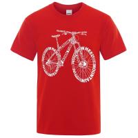 Camisetas con estampado divertido para hombre, camiseta de montaña para hombre, camisetas de manga corta transpirables de verano - details 3