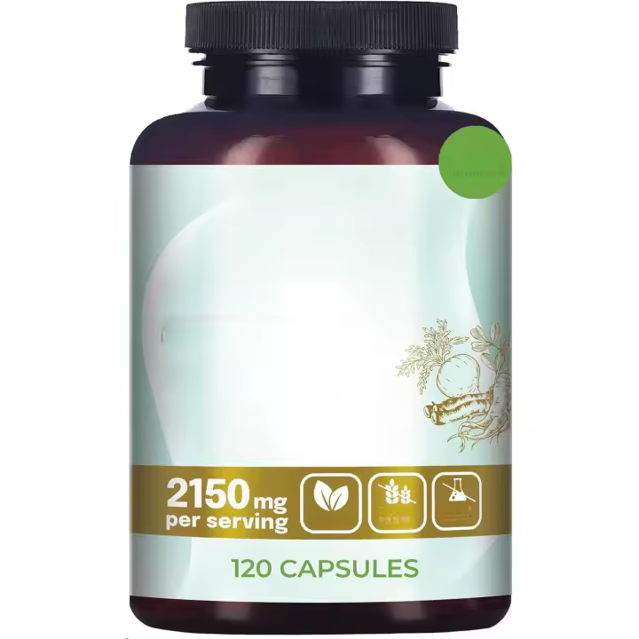Cápsula Cuatro en Uno de Maca Negra, Ashwagandha, Fenogreco y Ginseng Panax - 1